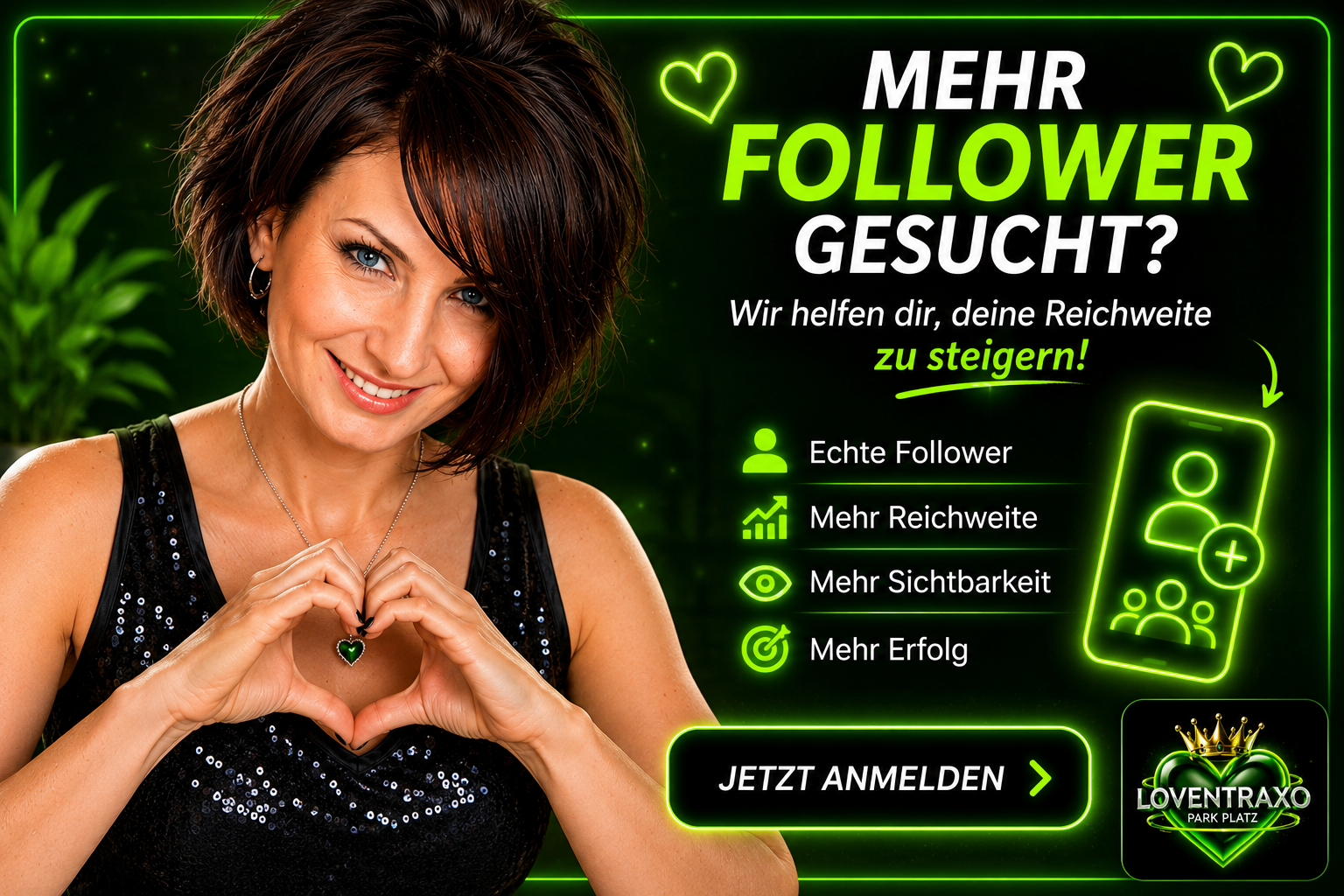 Loventraxo Suche Follower
